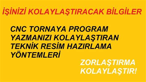 cnc torna tasarımı|CNC TORNADA PROGRAM YAZMAYI KOLAYLAŞTIRAN .